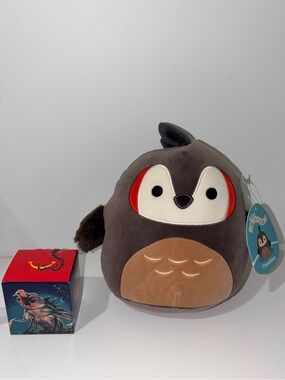 Squishmallows Theodore the Taupe Roadrunner plush toy 8"